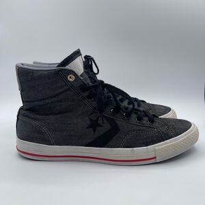 Unisex RARE Converse Chuck Taylor All Star Distressed Star Player Gray Hi To